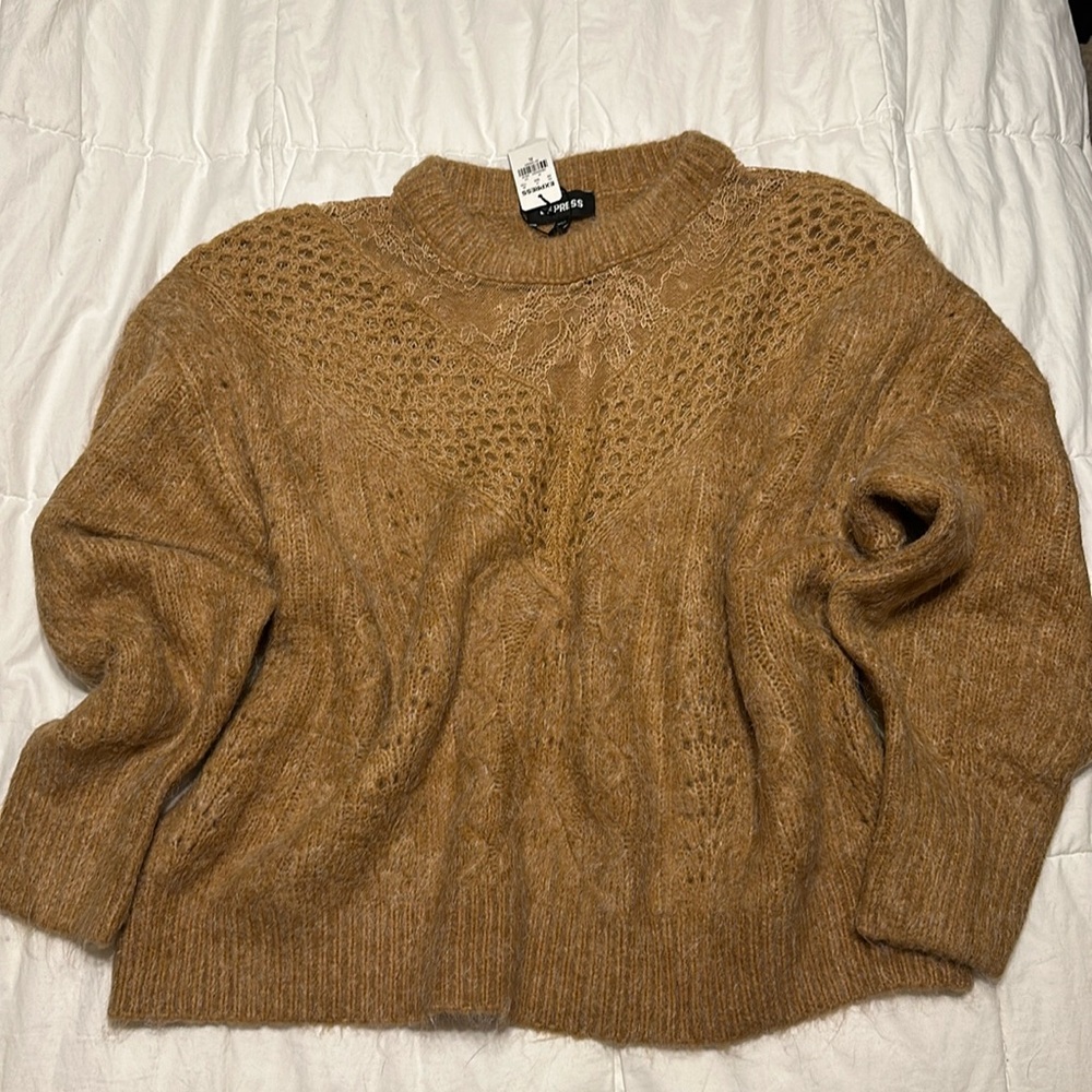 Tan Express Sweater